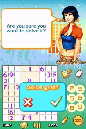 Platinum Sudoku (USA) (En,Fr,Es) screen shot game playing